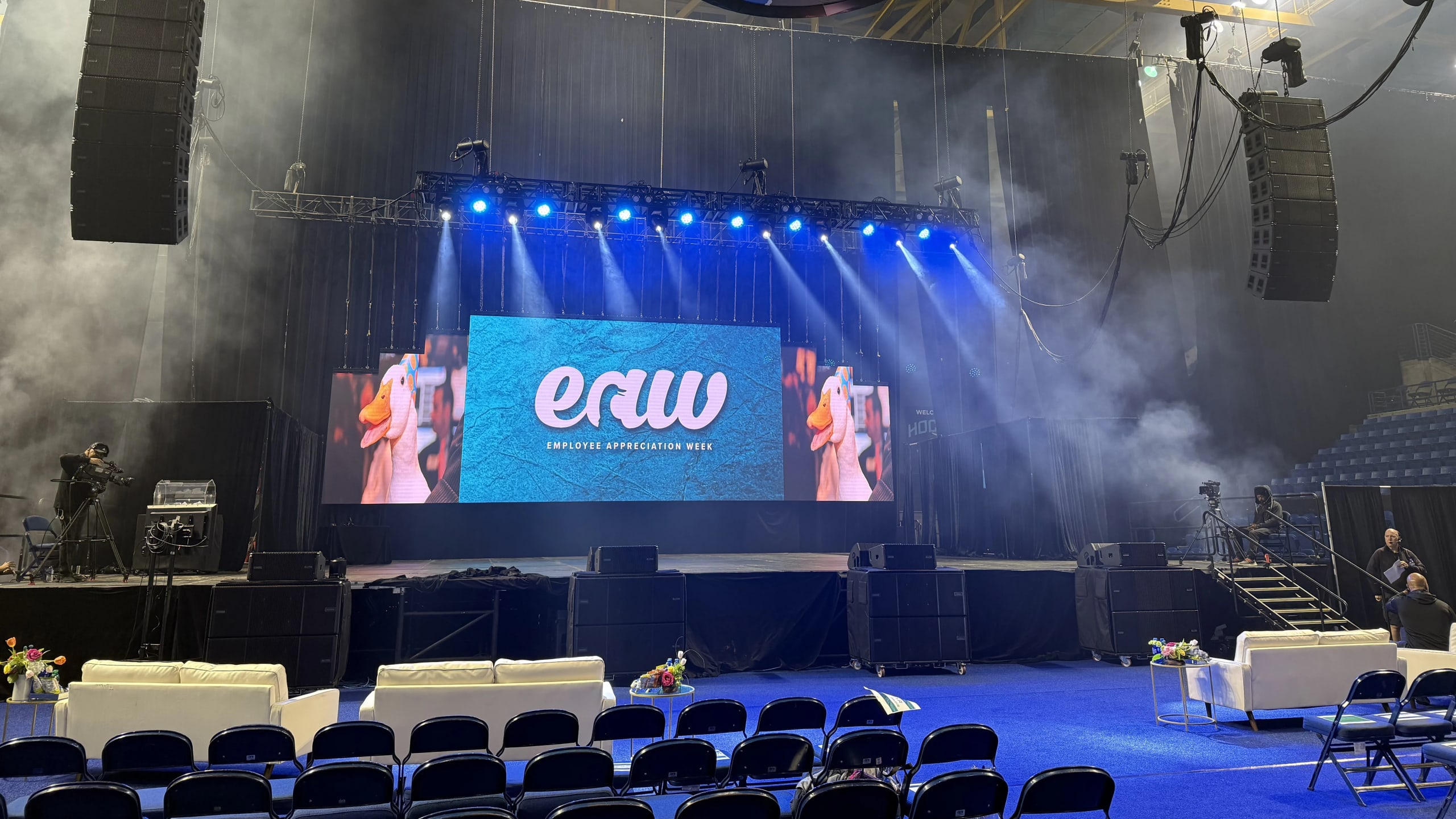 Corporate audio production for conferences and business events