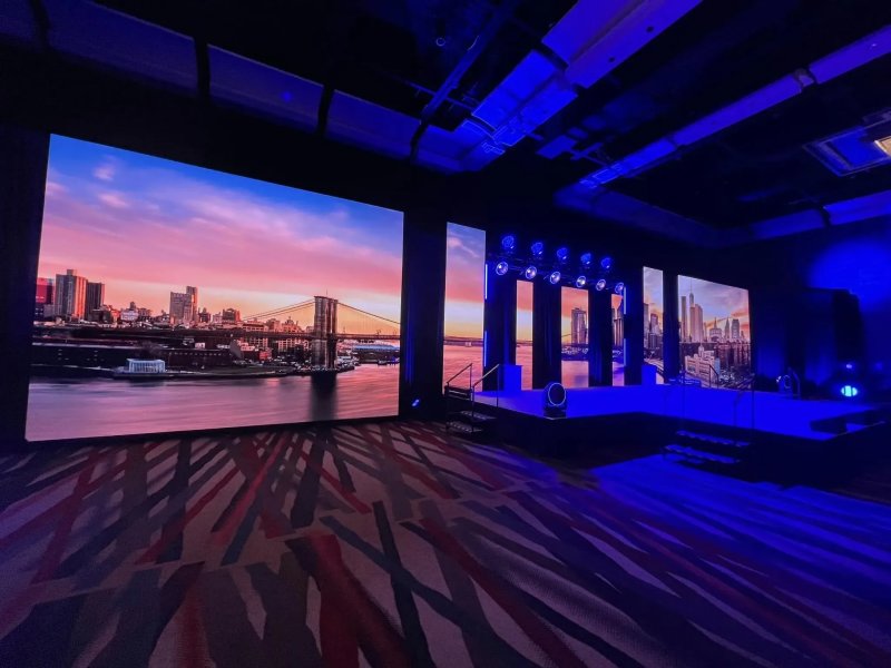 Corporate LED video wall for conference keynote event in Atlanta