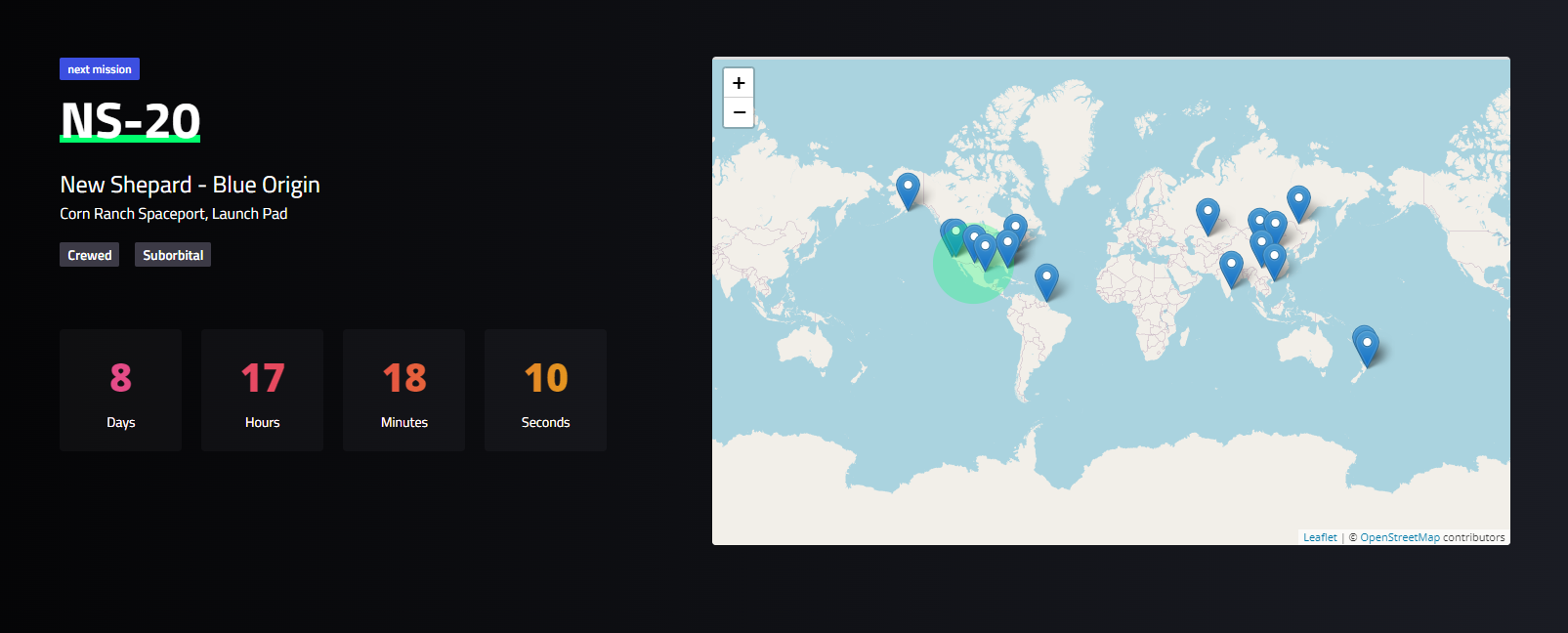 spacex locations map