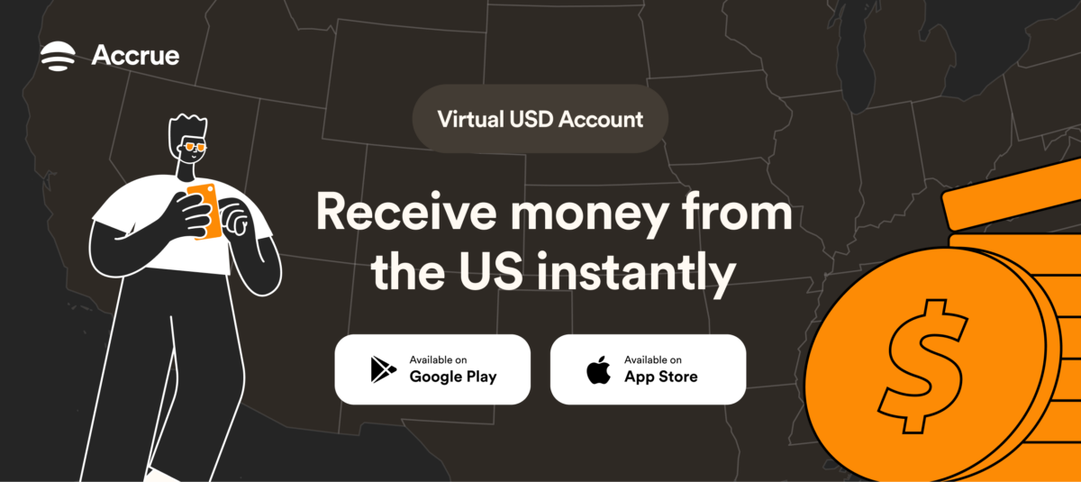 Receive Money In Africa With Accrue Virtual USD Accounts