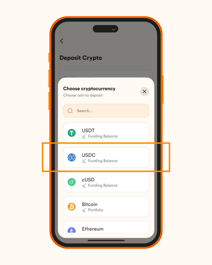 How to Receive Crypto on Accrue in Ghana