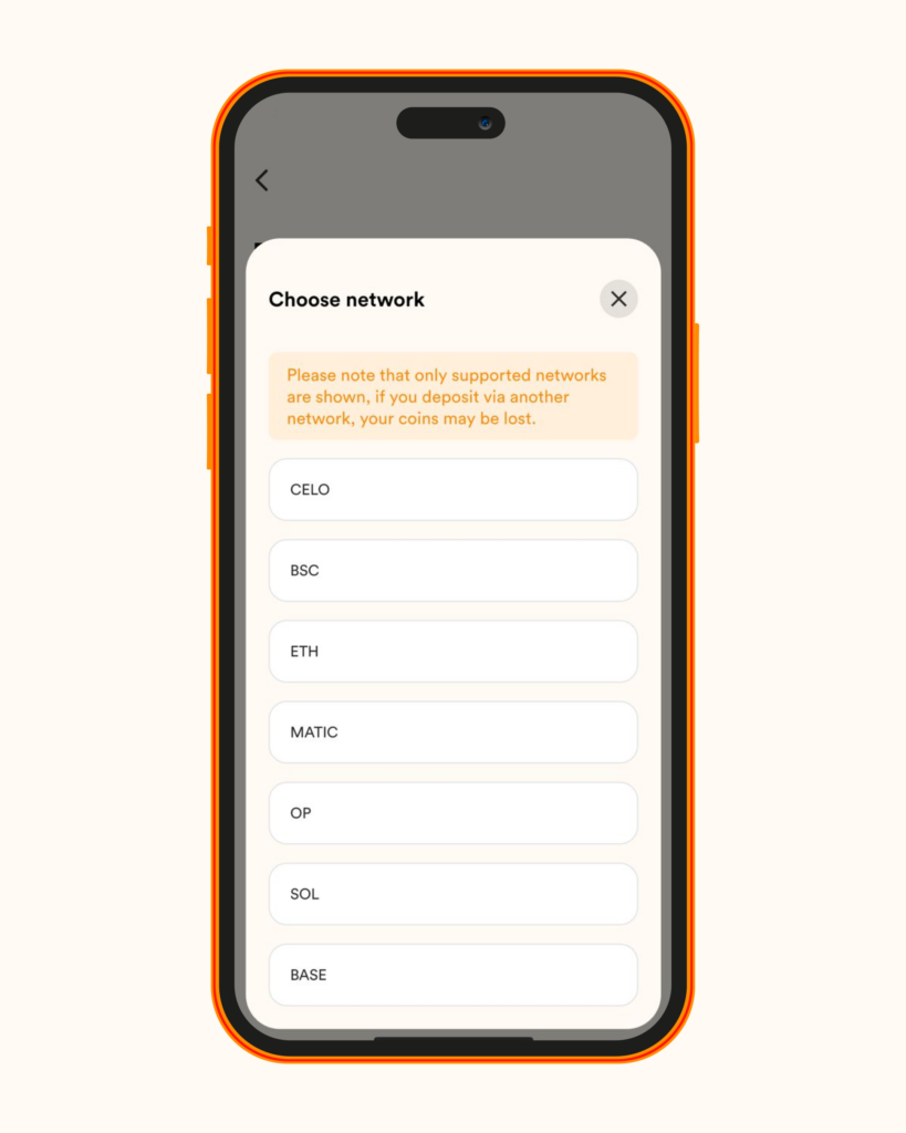 How to Receive Crypto on Accrue in Ghana