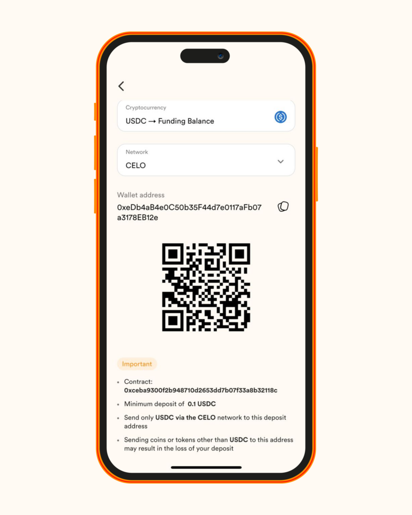 How to Receive Crypto on Accrue in Ghana