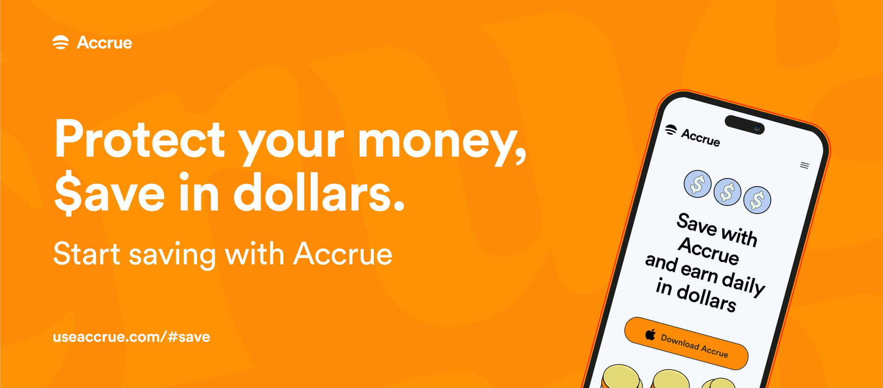 Save in dollars with Accrue
