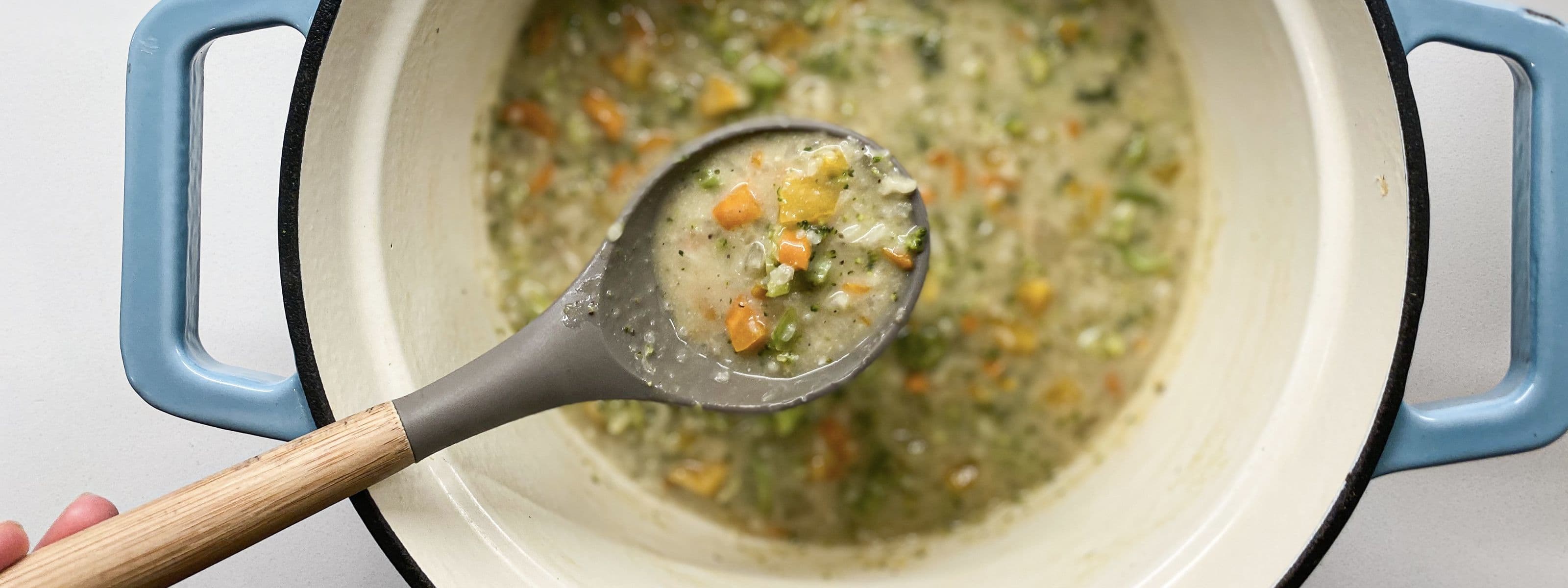 Soup in a dutch oven