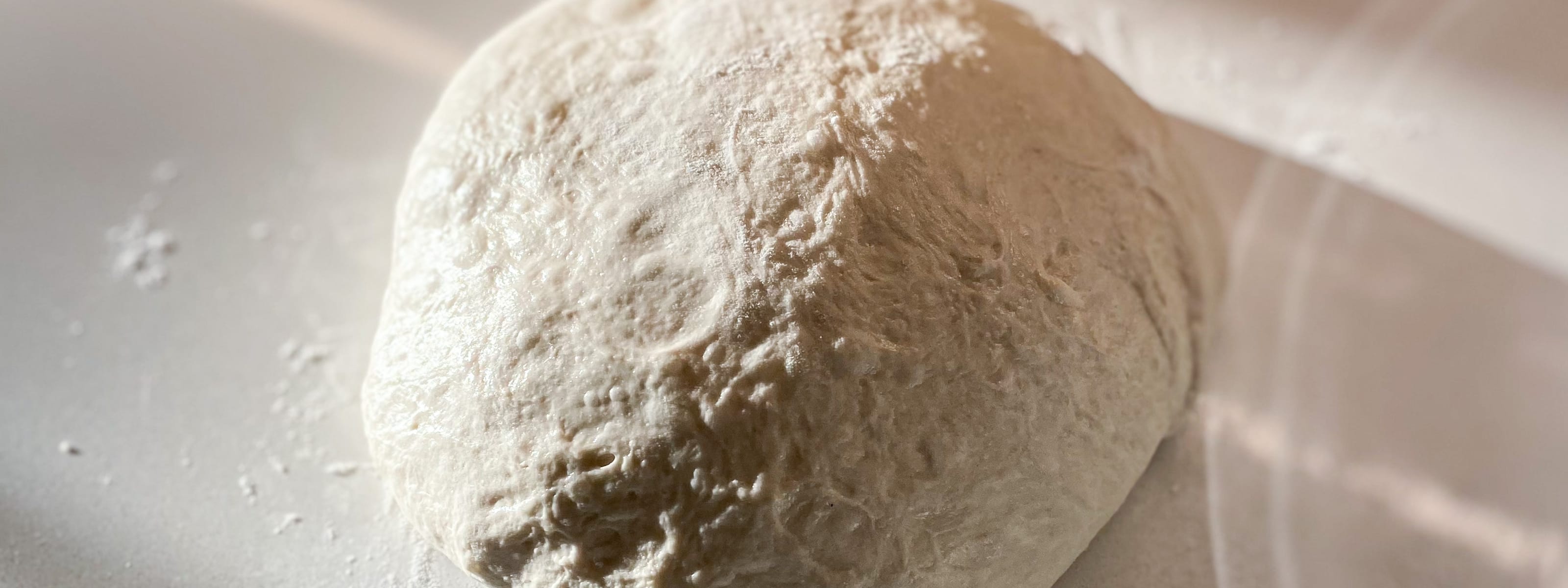 Dough on a counter