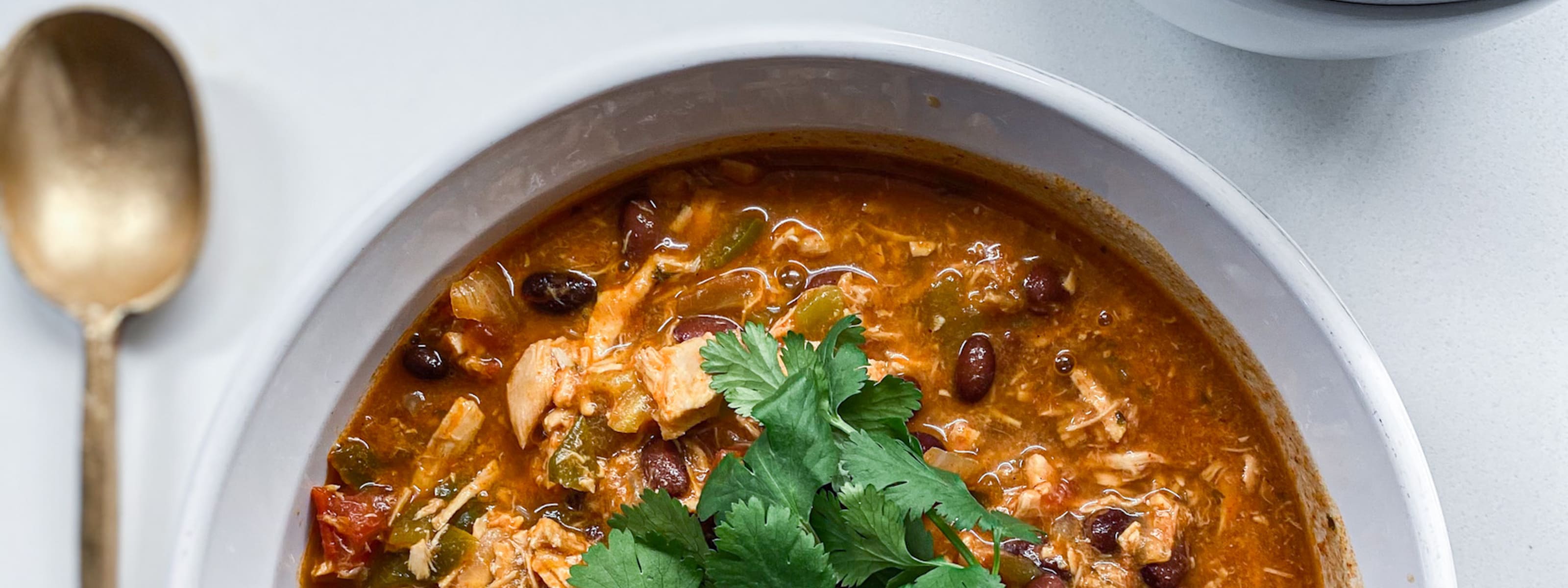 Taco Soup in A Bowl