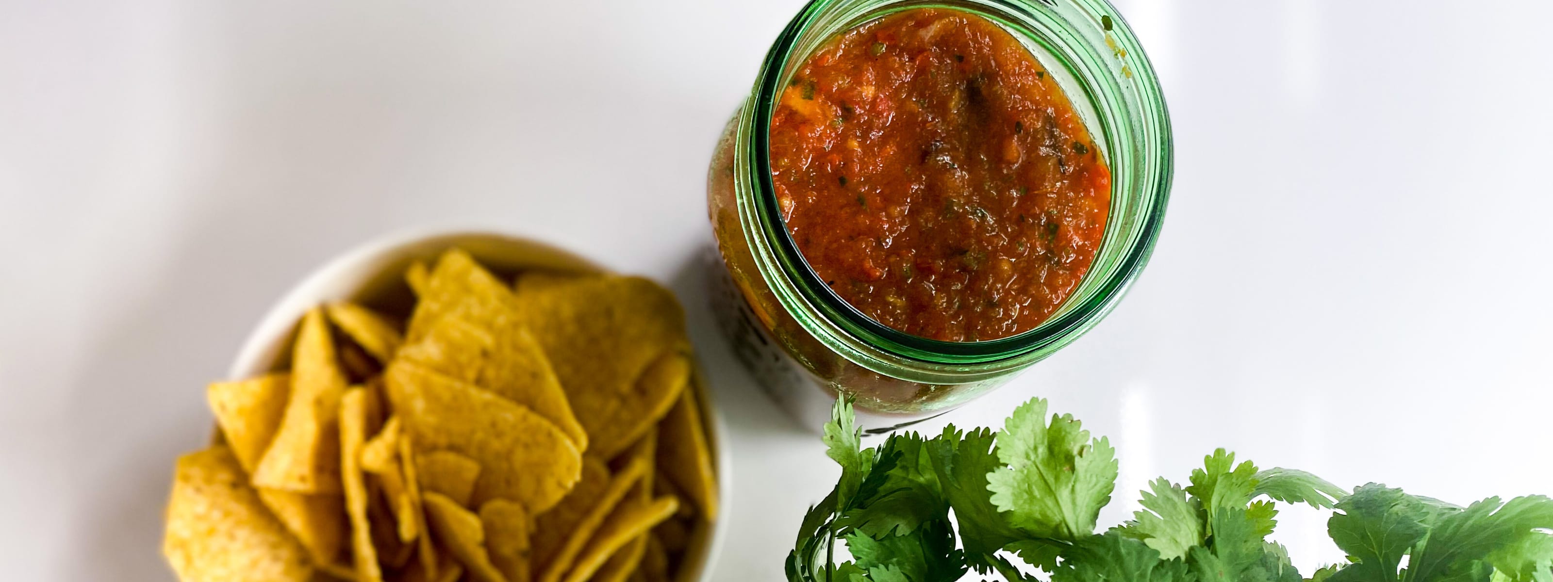 Fire Roasted Salsa with Chips