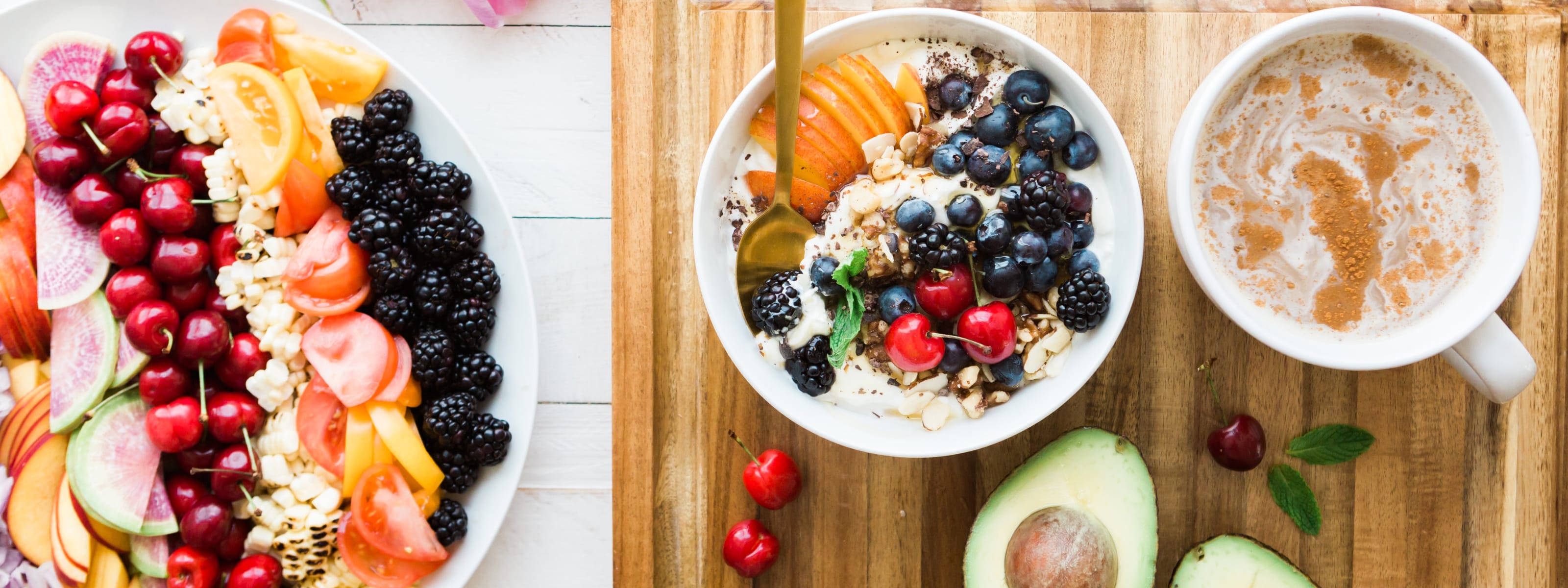 Oatmeal and food tray