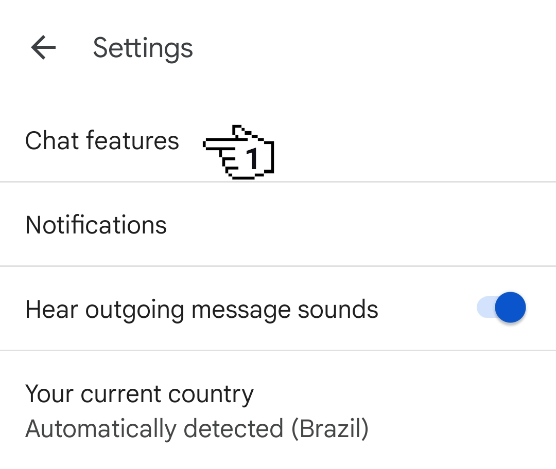 RCS - Settings