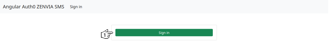 Application - Sign in