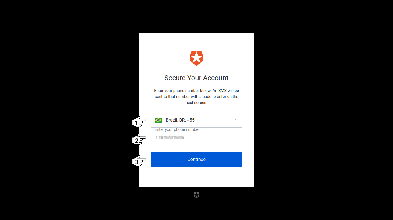 Application - Secure Your Account