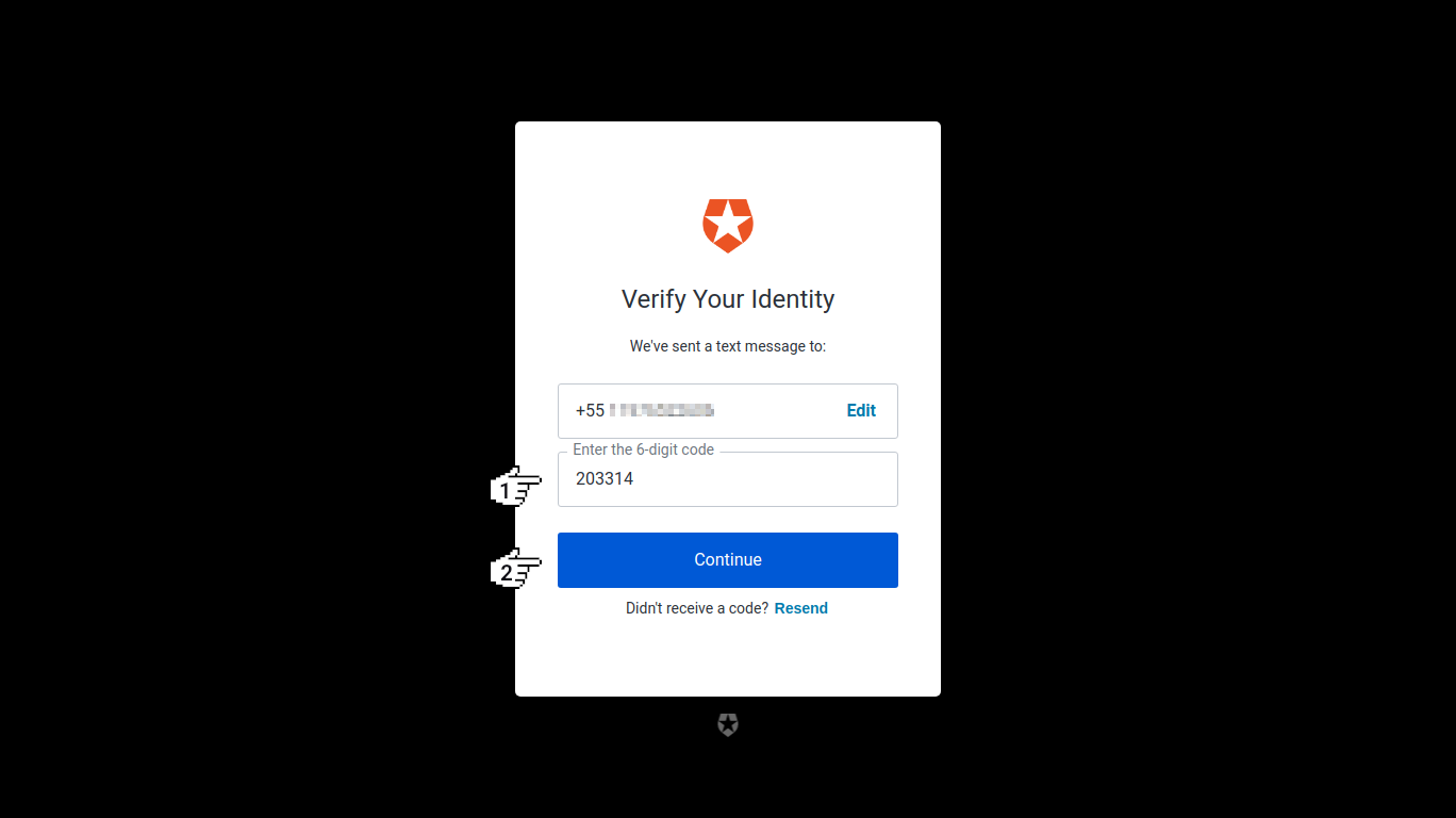 Application - Secure Your Account