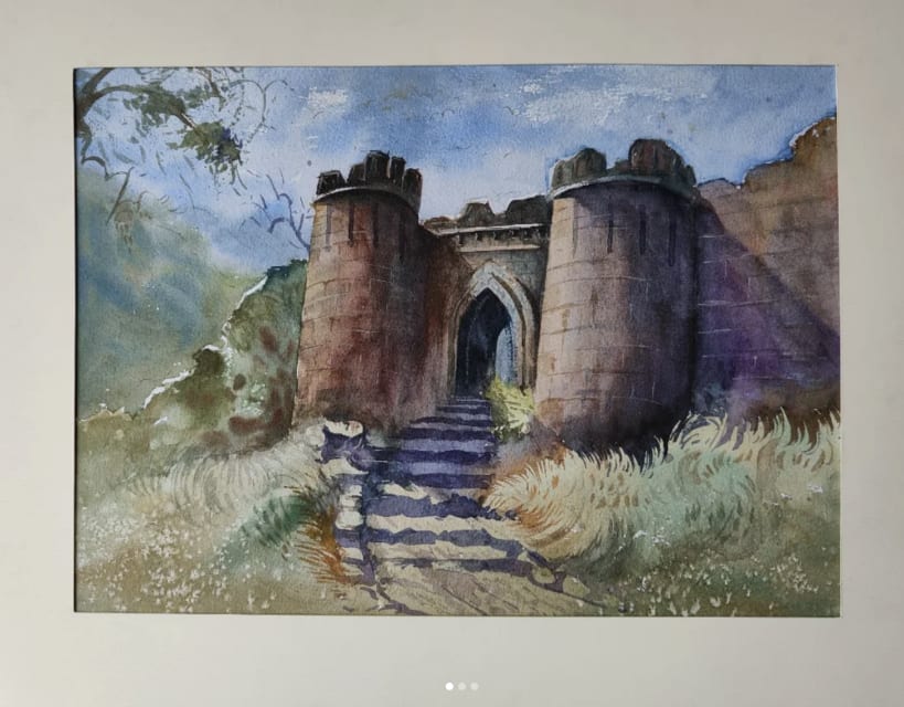 Sinhagad Fort by Rushikesh Kandelkar