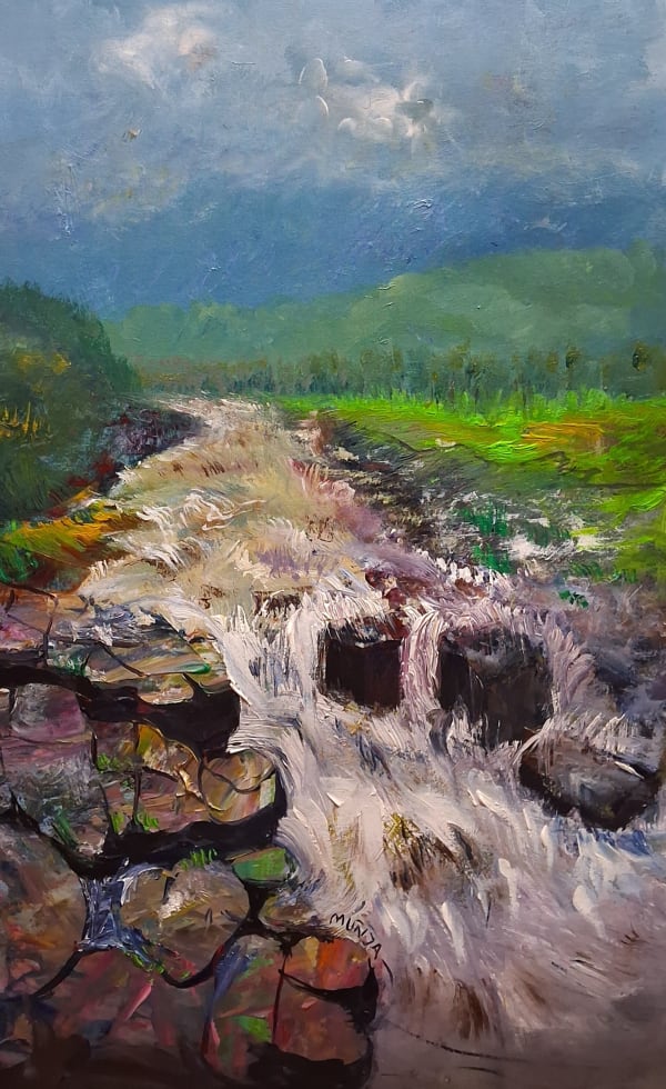 Waterfall by Munja Narwade