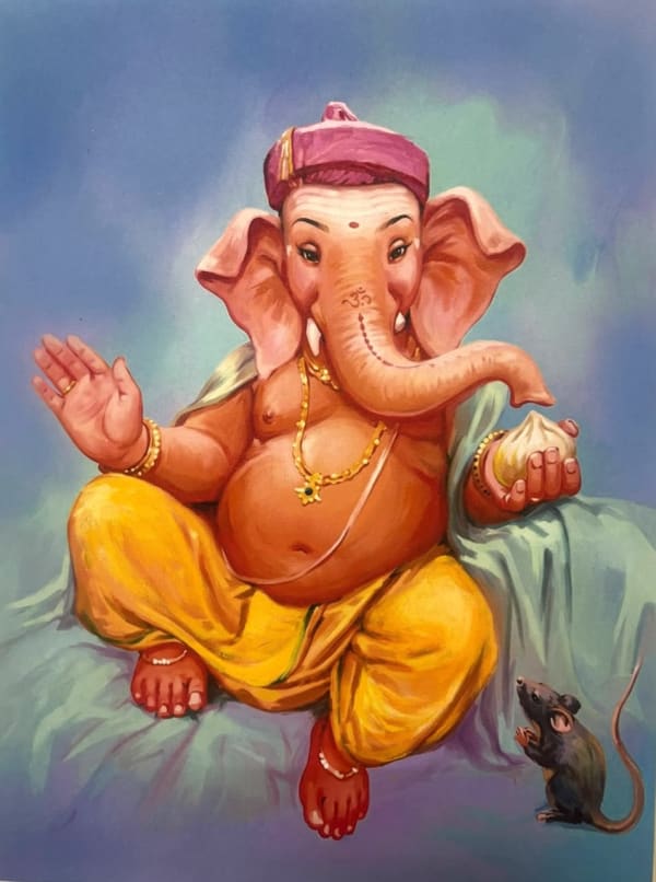 Divine Ganesha artwork