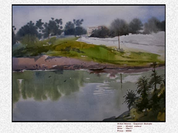 Landscape by Gajanan Bobade