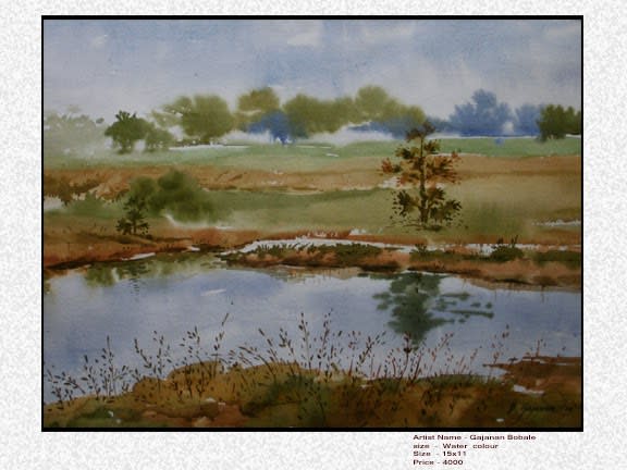 Landscape by Gajanan Bobade