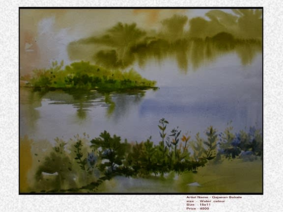 River by Gajanan Bobade