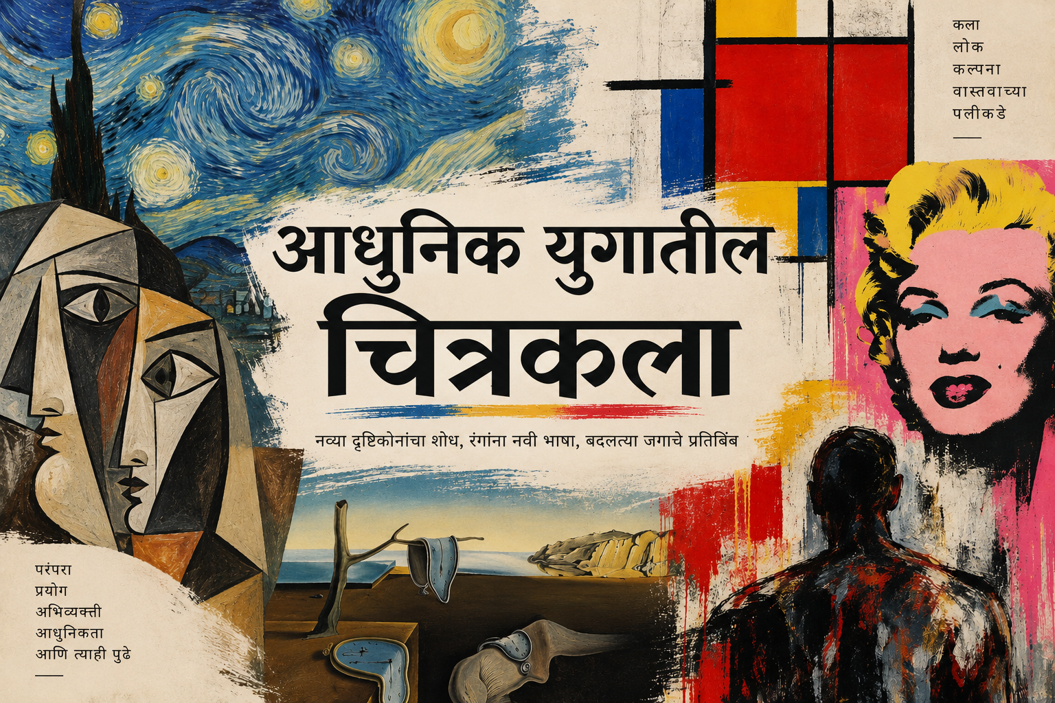 आधुनिक युगातील चित्रकला