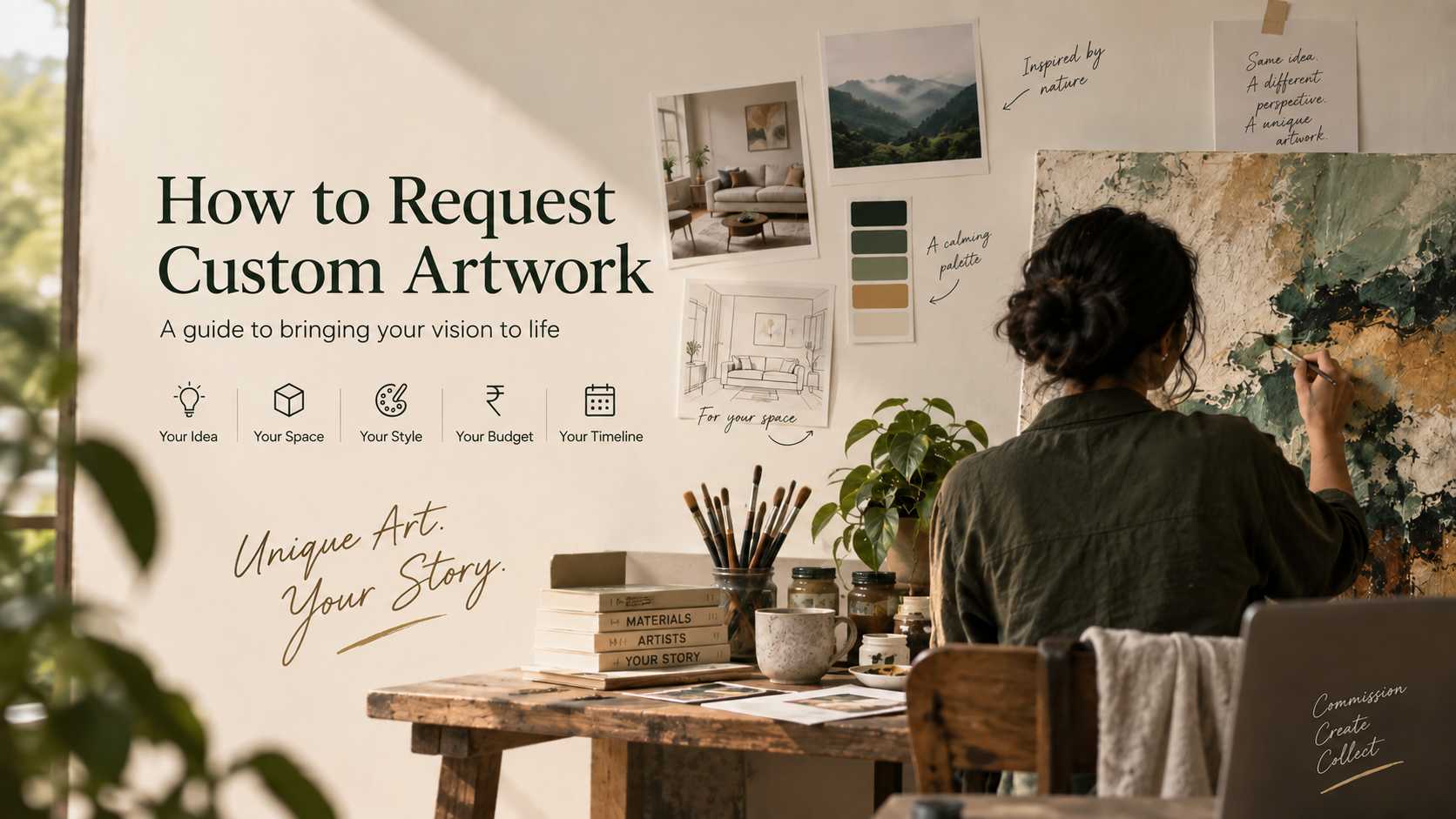 How to Request Custom Artwork: A Guide to Bringing Your Vision to Life