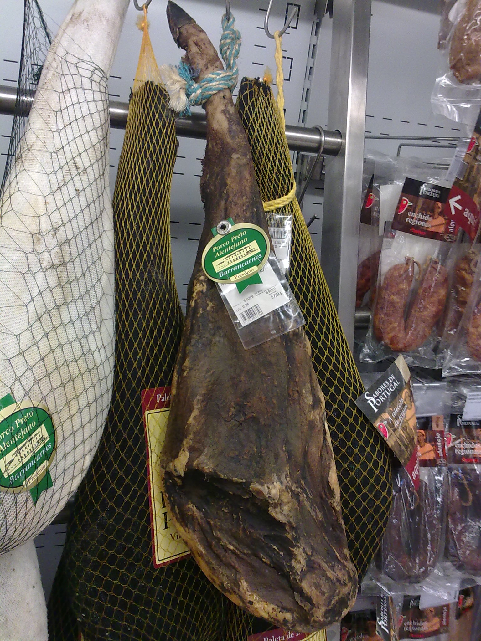 Raw Presunto de Barrancos — Pork Leg cut