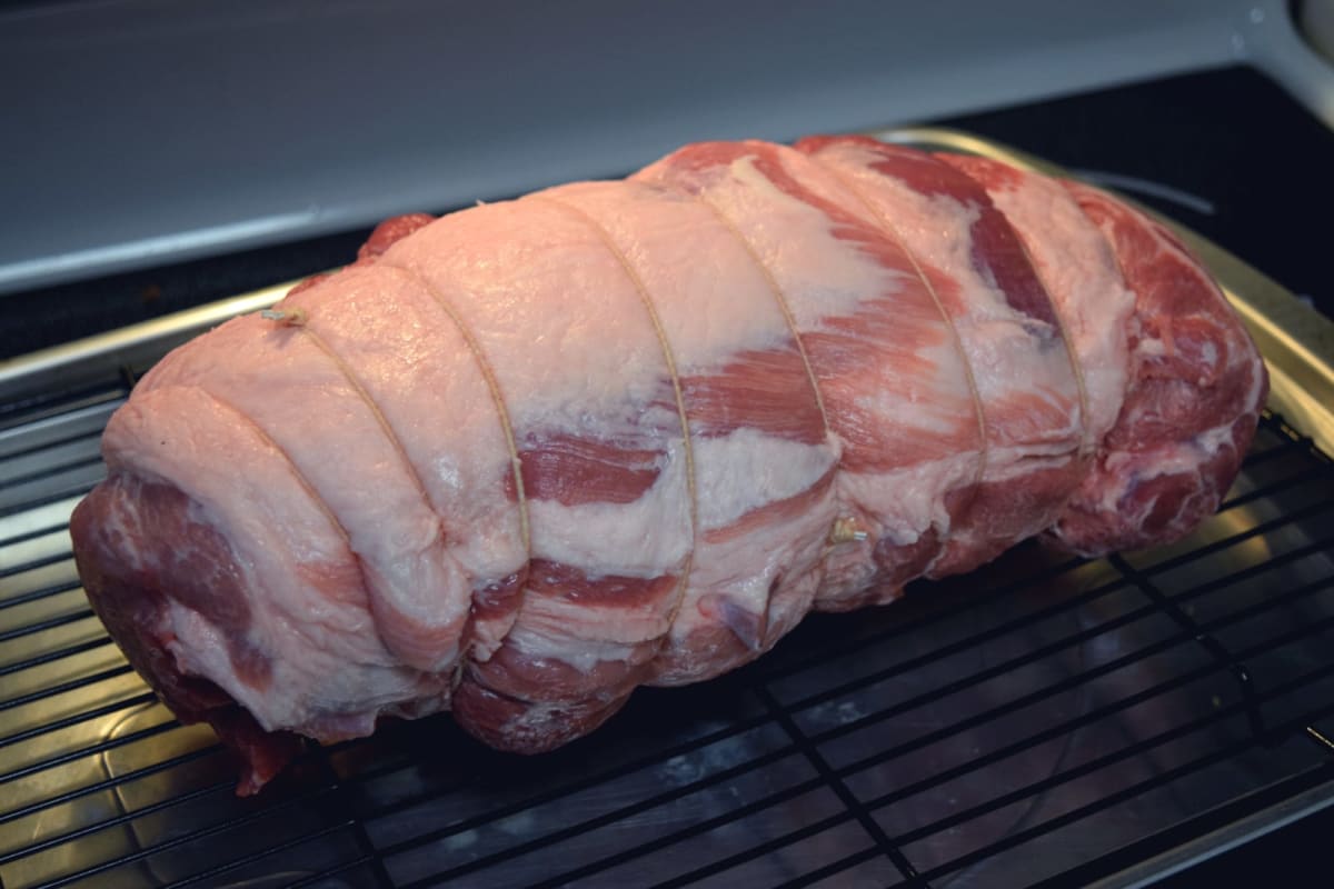 Raw Boston butt — Pork Shoulder cut