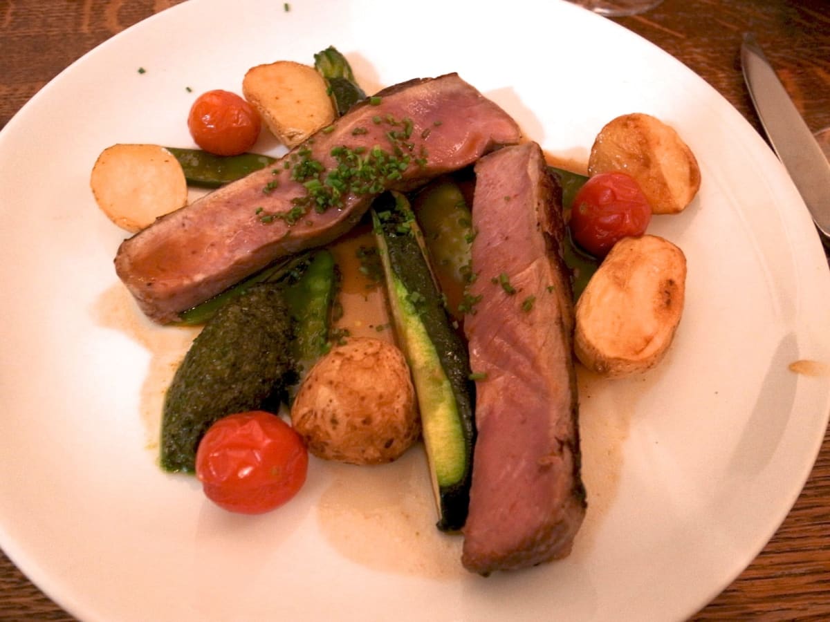 Raw Saddle of lamb — Lamb Loin cut