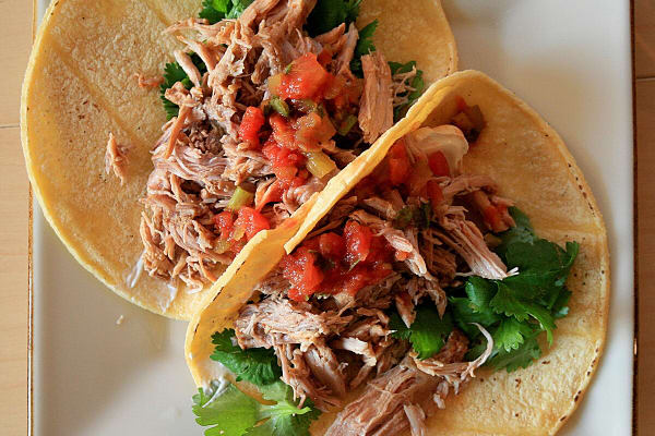 Raw Carnitas — Pork Leg cut