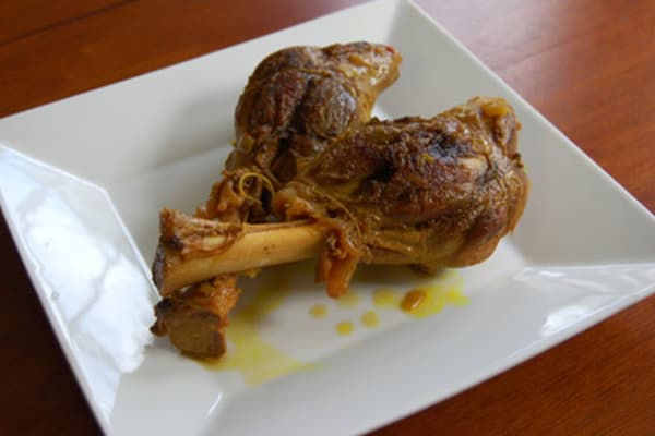 Raw Lamb shank — Lamb Leg cut