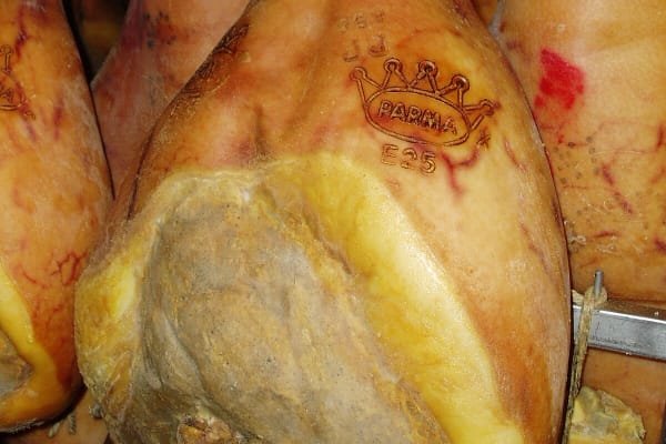 Raw Prosciutto crudo — Pork Leg cut