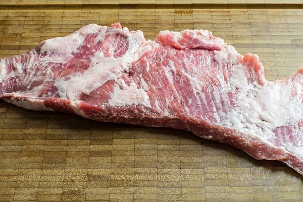 Raw Secreto ibérico — Pork Loin cut