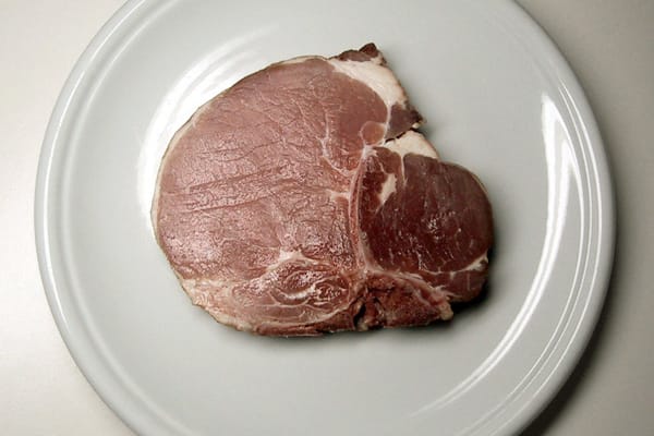 Raw Kassler — Pork Loin cut