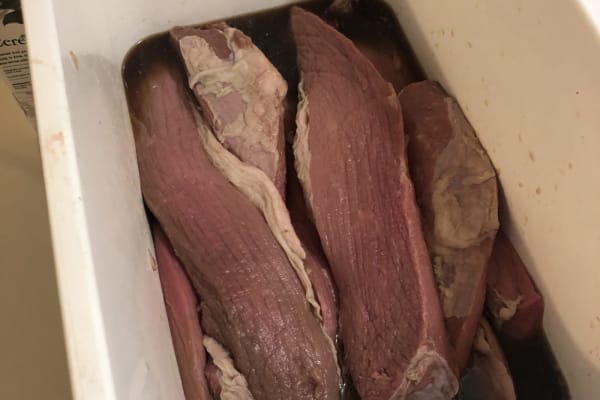 Raw Bottom round — Beef Round cut