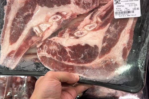 Raw Flecha — Beef Plate cut