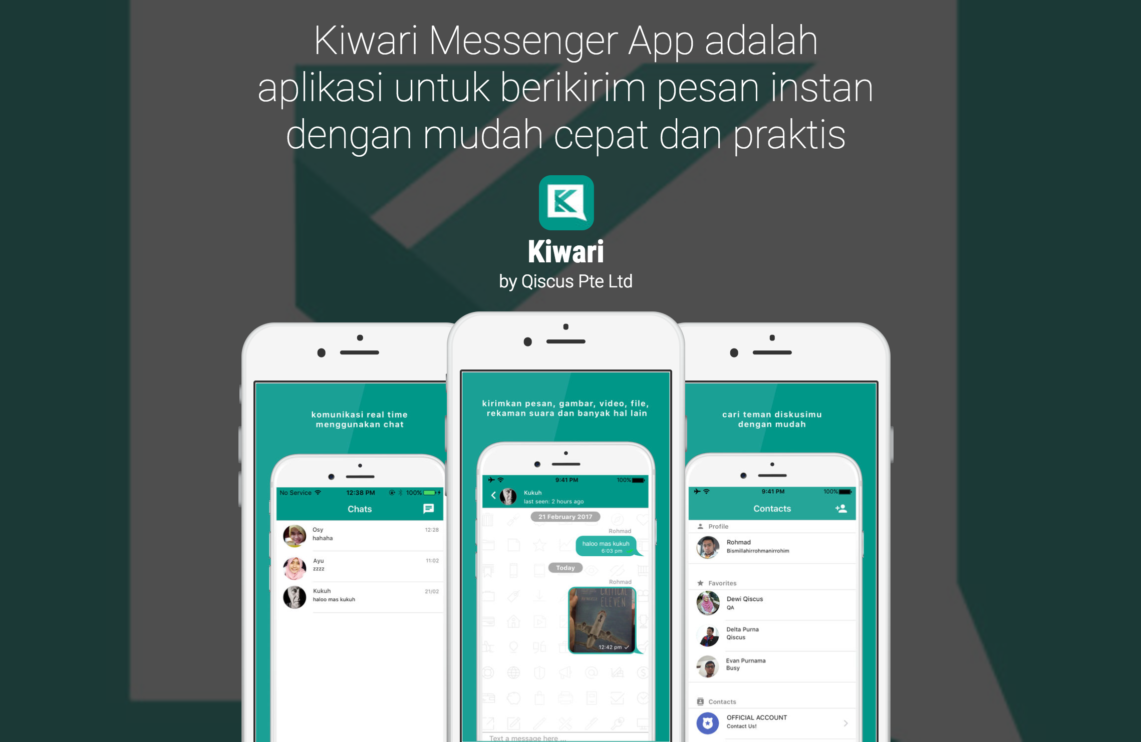 Kiwari Chat iOS