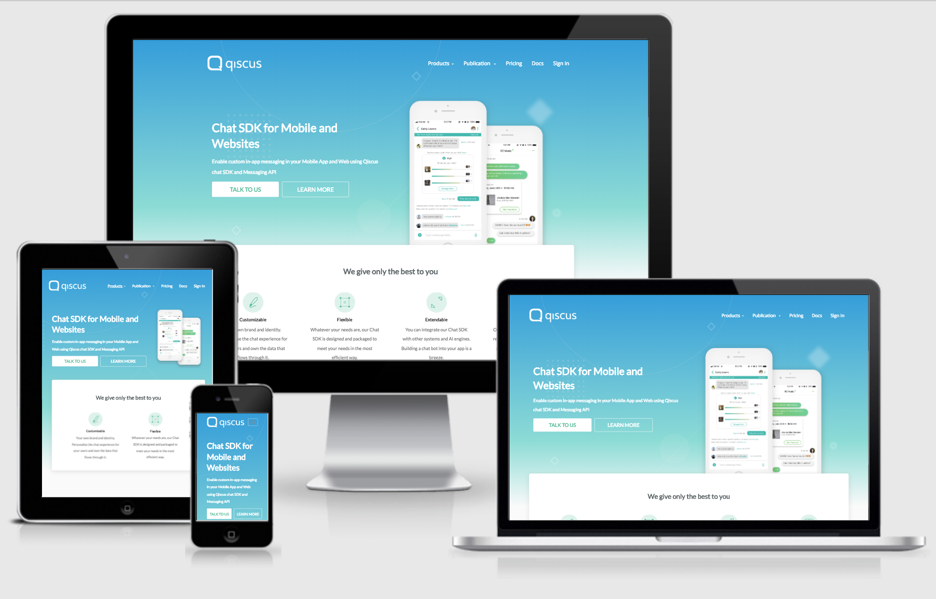 Qiscus Website