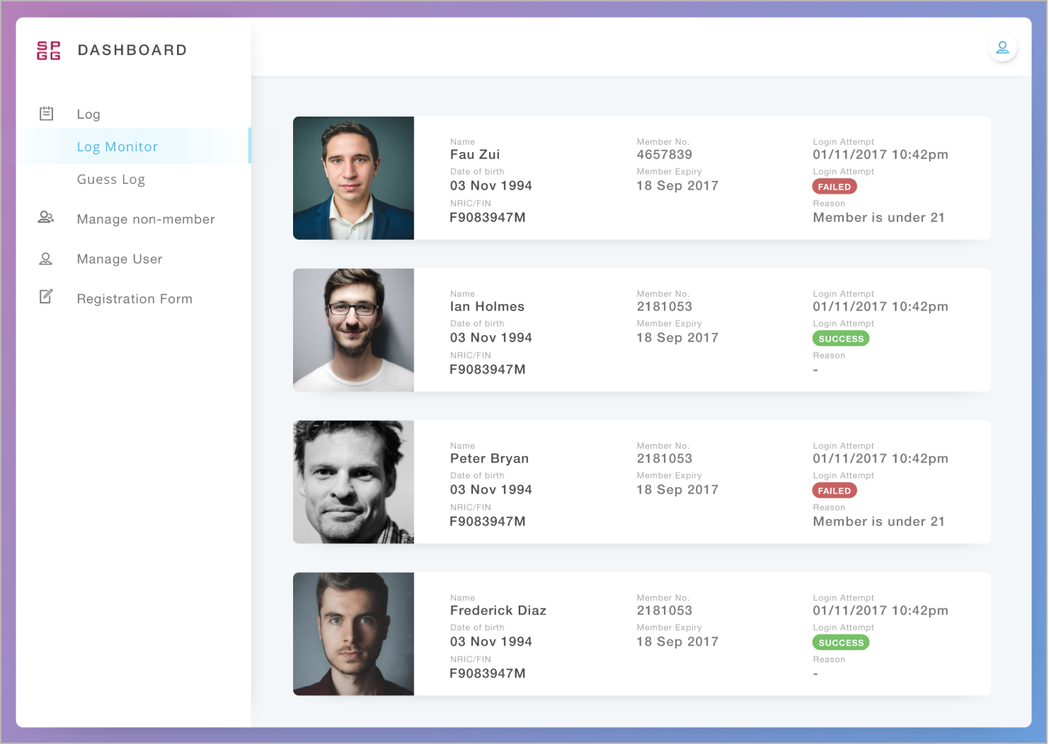 Log Book Platform