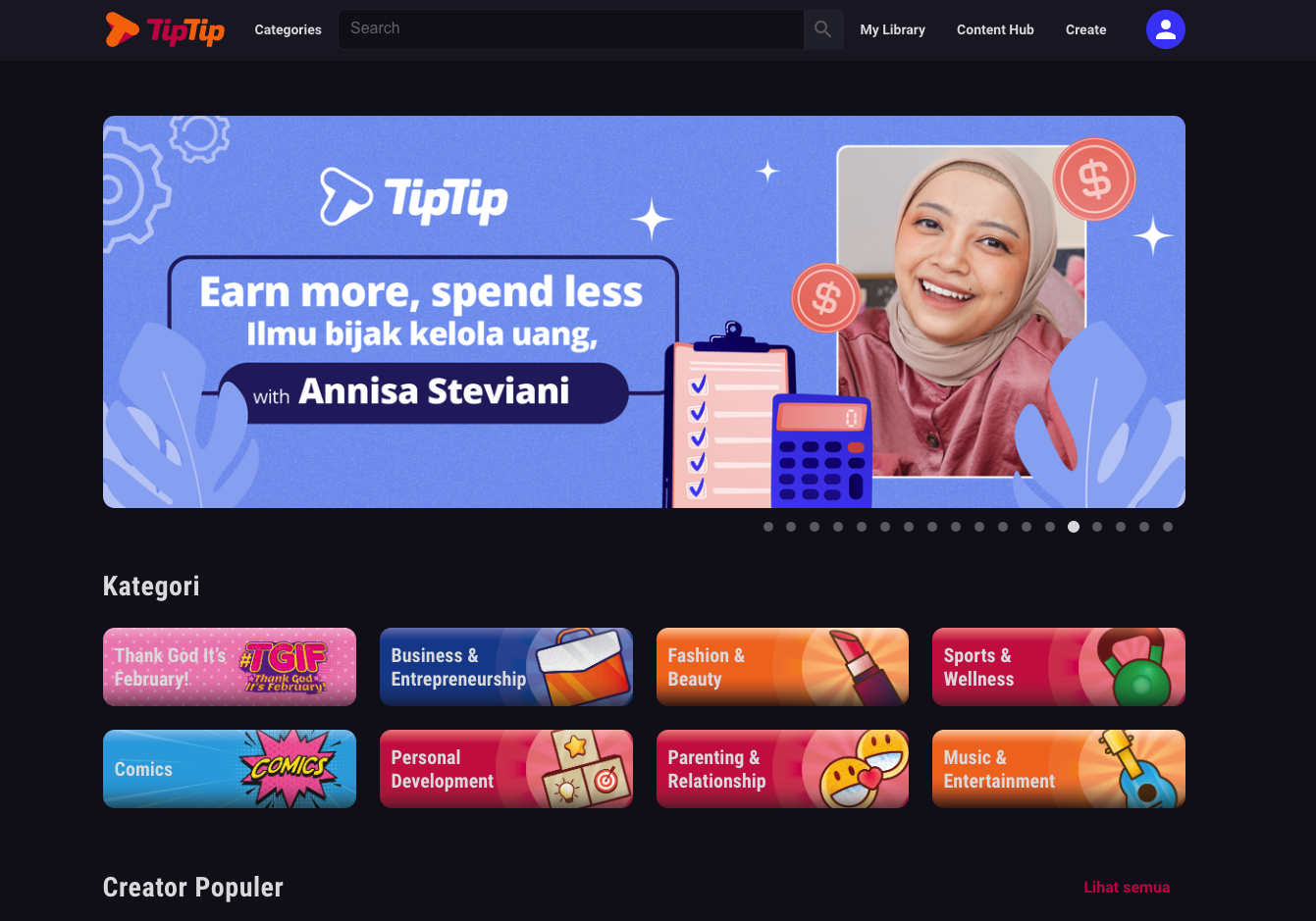 Tiptip Platform