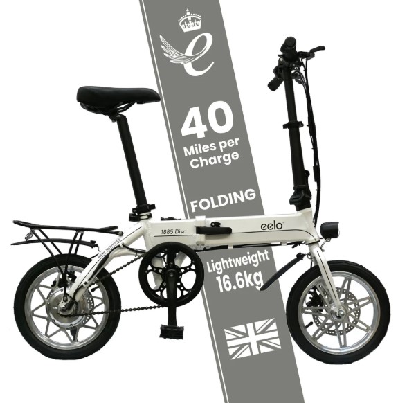 eelo 1885 review eelo 1885 Explorer Ebike folded for transit in a dive vehicle