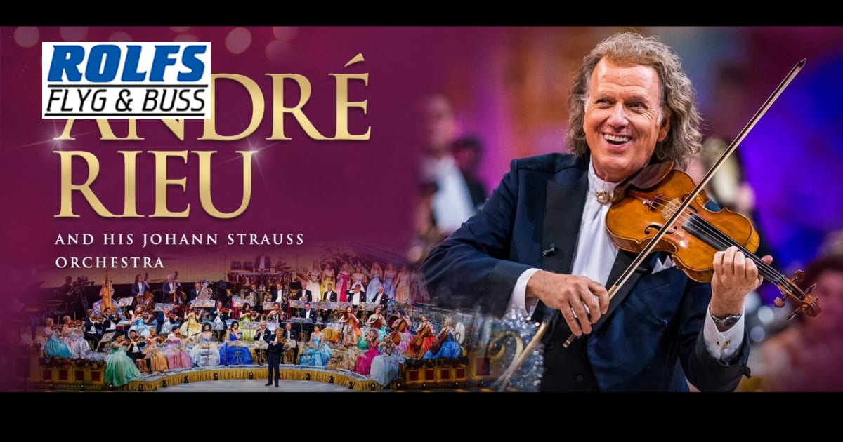 Bussresa Andre Rieu Oslo Rolfs Flyg & Bussresor