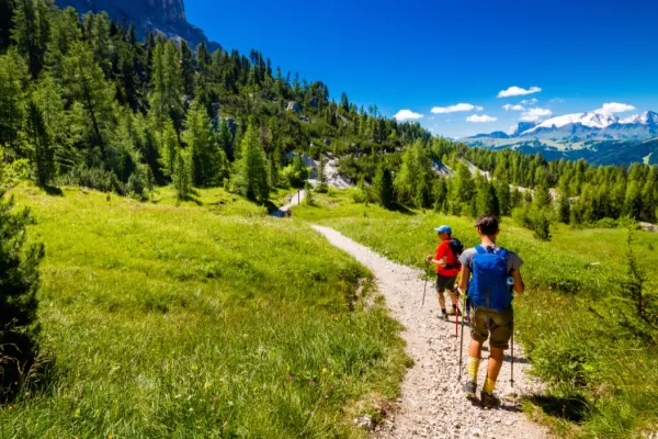 Vandring Dolomiterna