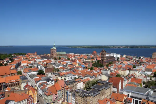 Stralsund med Rügen