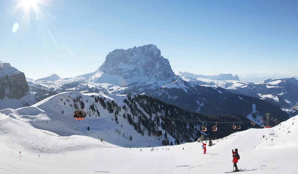 Skidor Dolomiterna