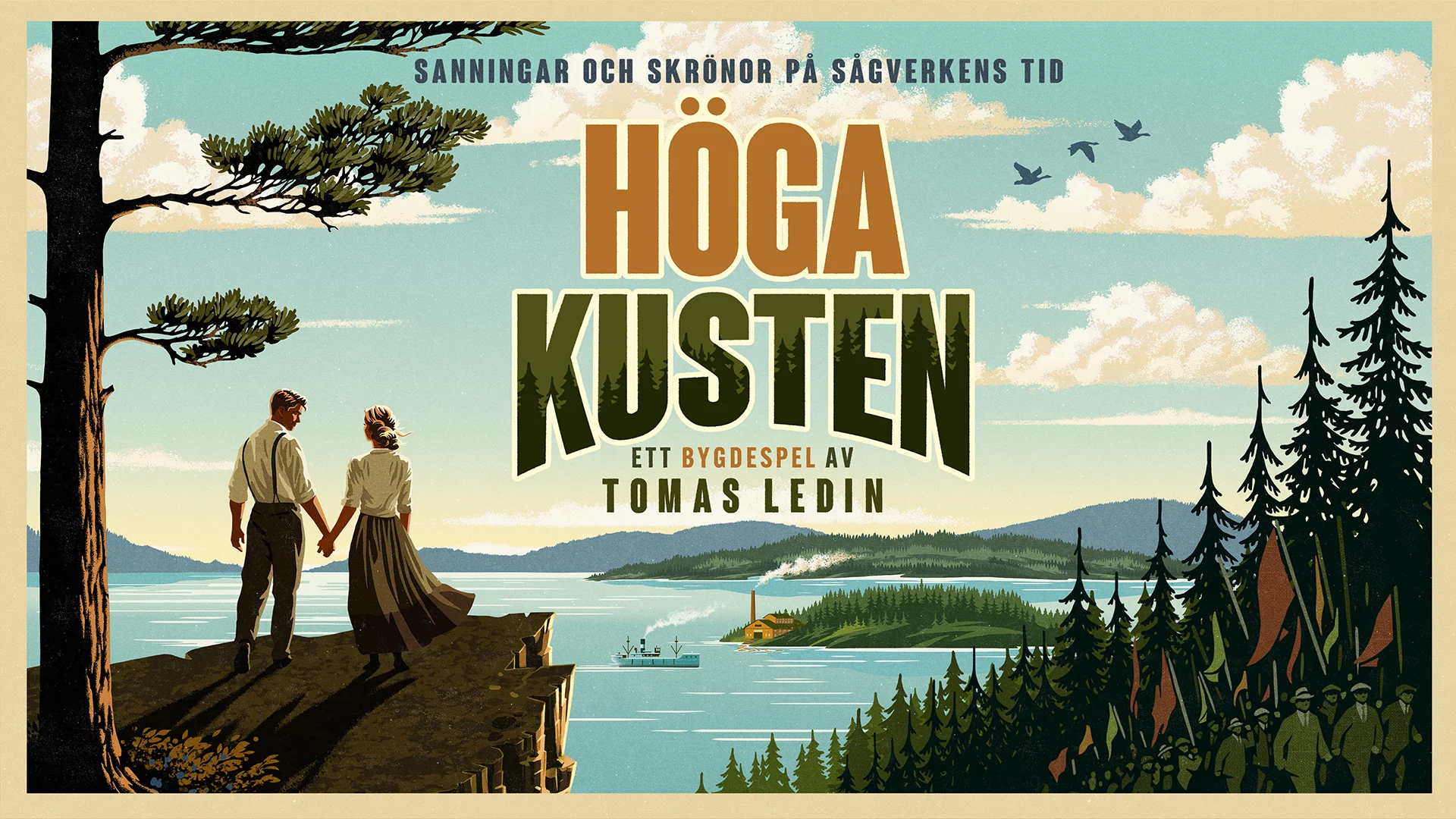 Bygdespelet Höga Kusten av Tomas Ledin