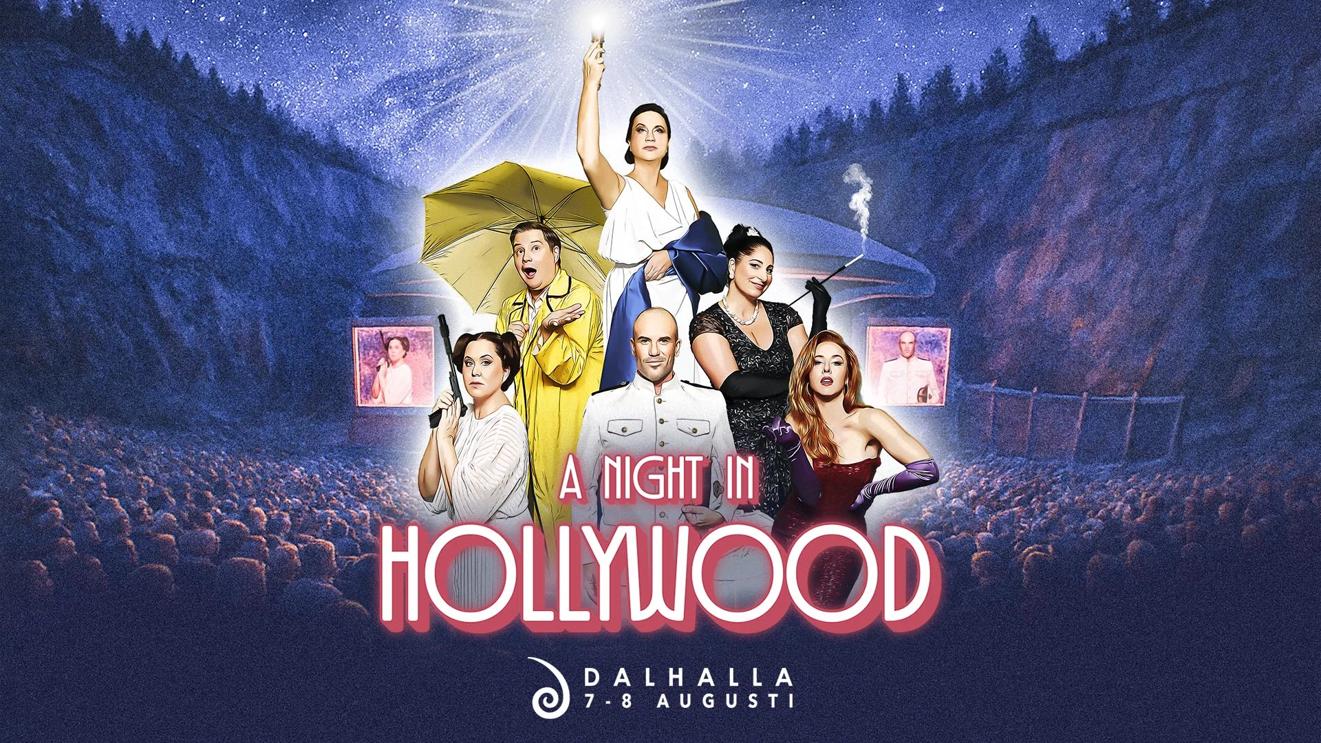 A night in Hollywood 