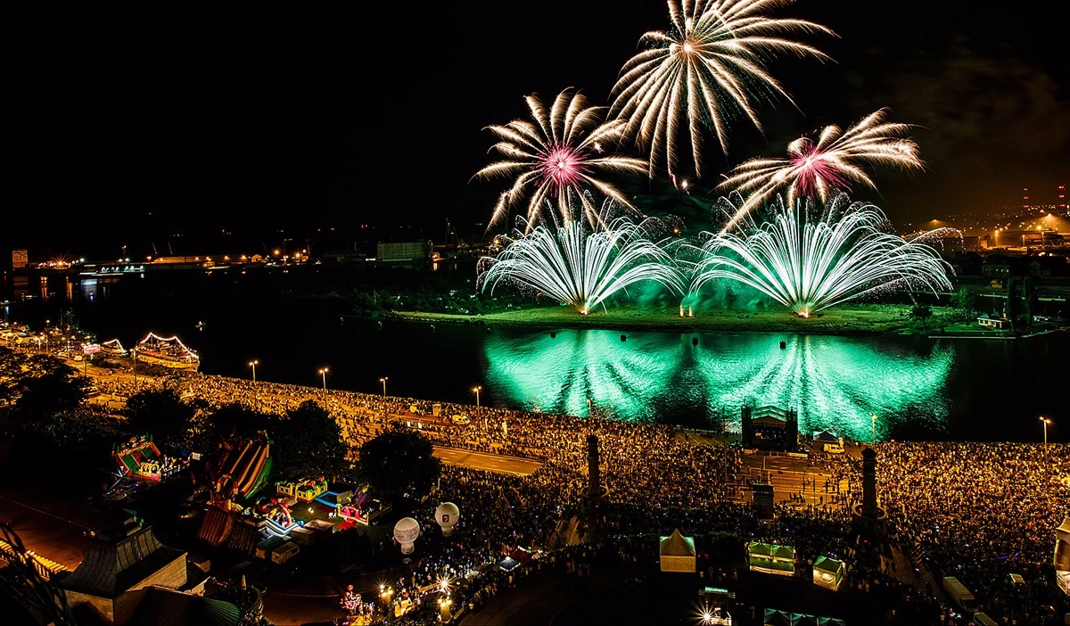 Szczecin Polen Nyår 