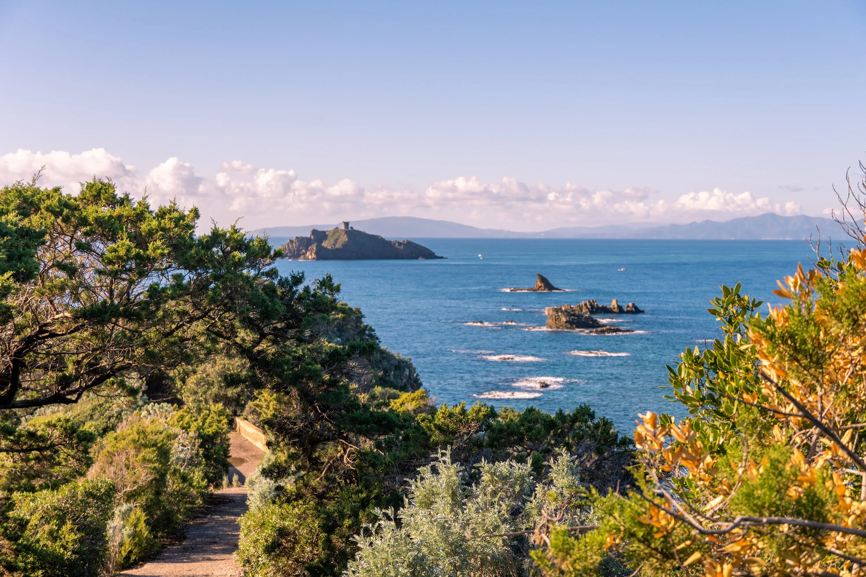 Vandring Toscanakusten