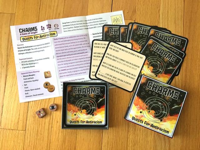 Charms: Antiracism box contents