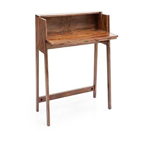 Custom Made Wooden Brown Writing Desk Online India From Indian
